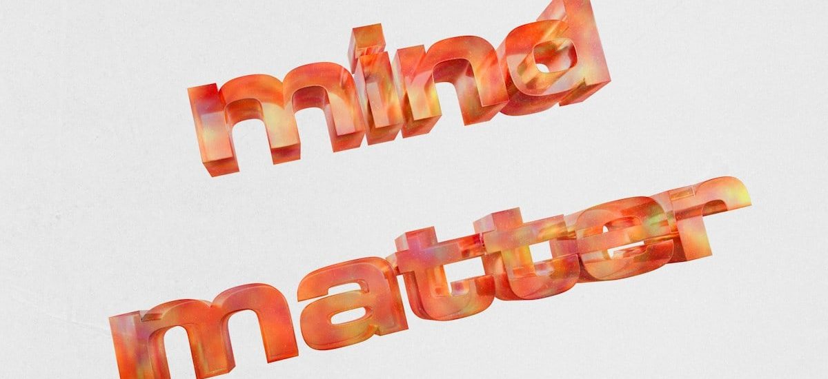 Mind Over Matter Glass Text | Blender 3D